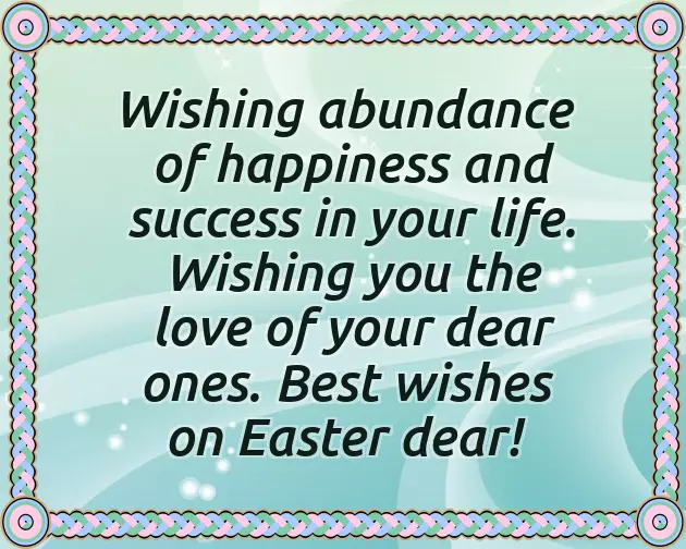 Easter Wishes For Mom