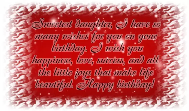Birthday Greetings For Daughter Birthday Greetings For Daughter