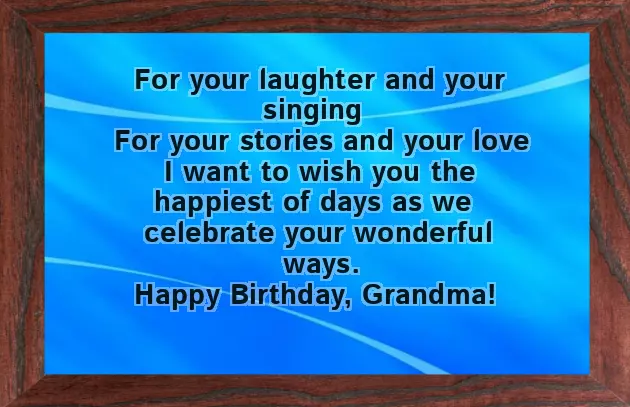 Happy Birthday Wishes To My Grandma Happy Birthday Wishes To My Grandma