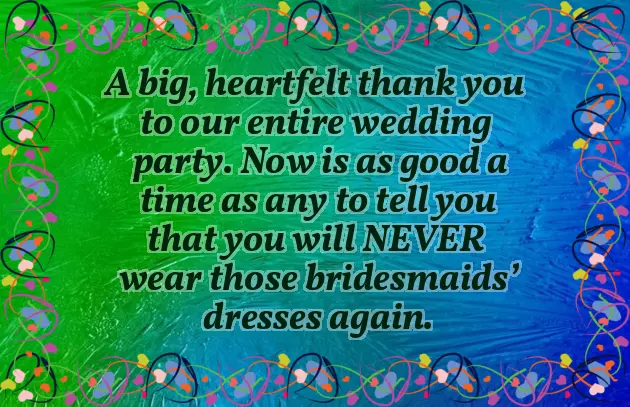 Funny Wedding Wishes For Cousin
