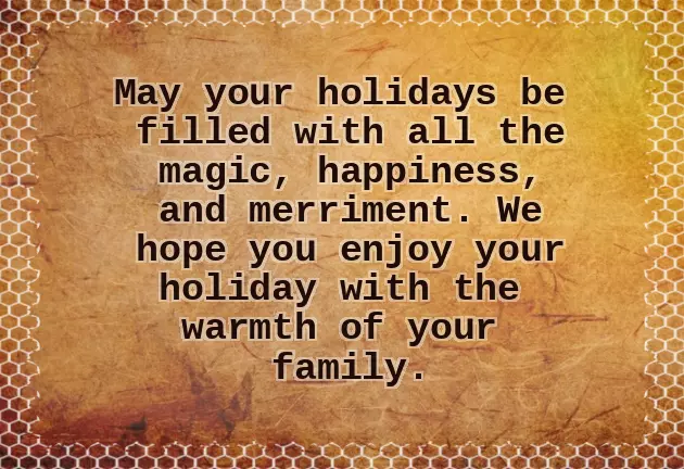 Thank You For Your Christmas Wishes