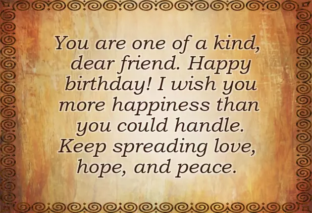 Words To A Best Friend For Birthday