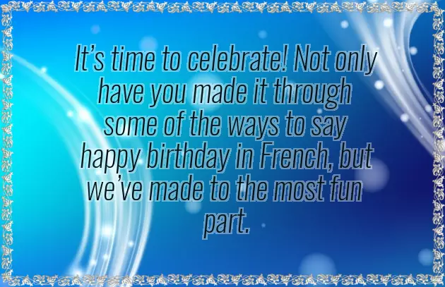 Happy Birthday Vocabulary Wishes