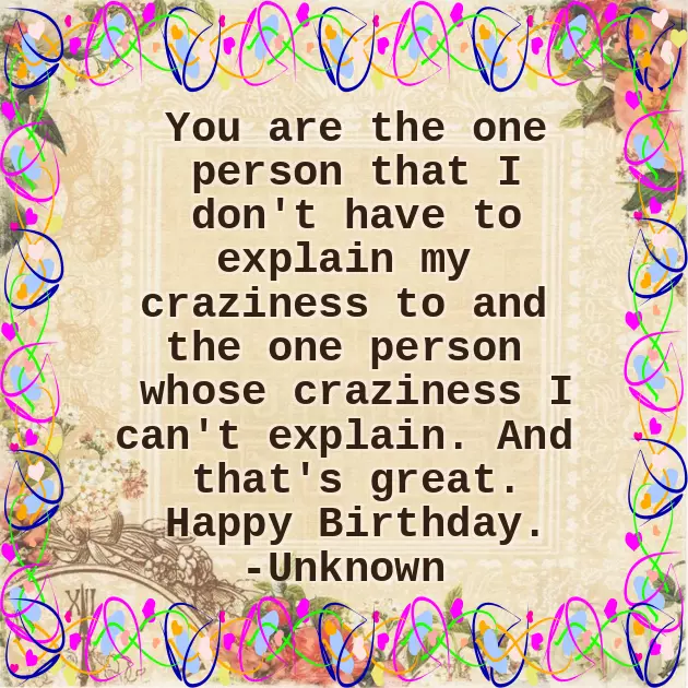 Funny Big Brother Birthday Wishes