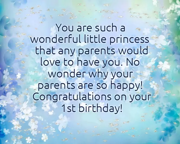 Birthday Wishes For 1 Year Kid Birthday Wishes For 1 Year Kid