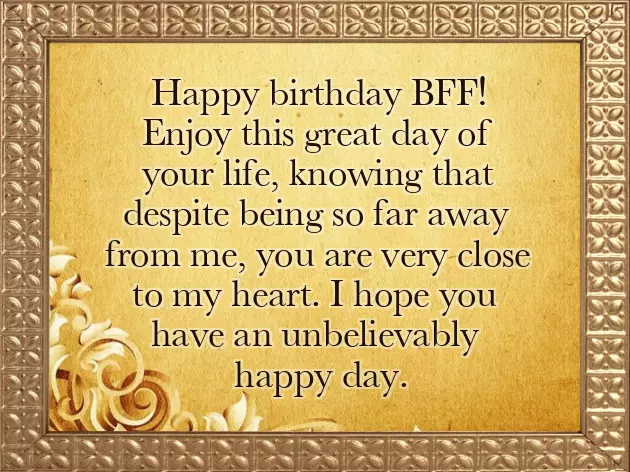 Bday Wishes For Male Bestie