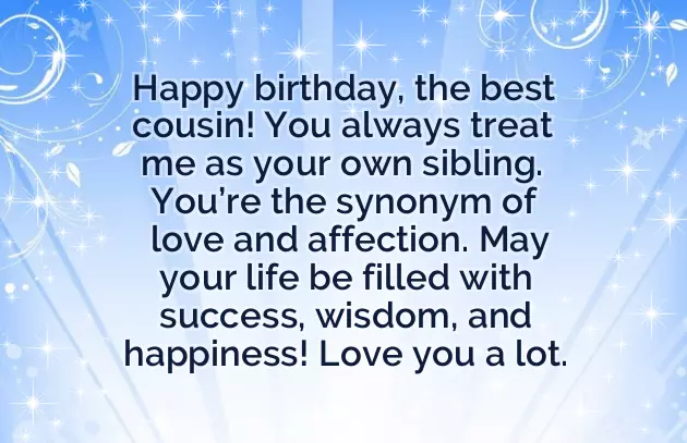 Happy Birthday Wishes For A Cousin Brother Happy Birthday Wishes For A Cousin Brother