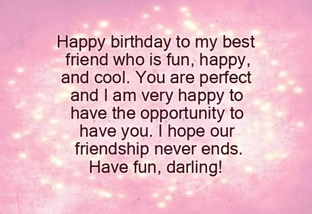 Birthdays Wishes For Best Friend Female Birthdays Wishes For Best Friend Female