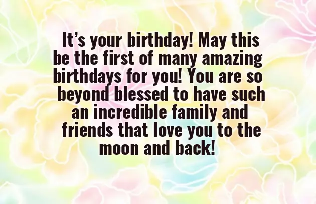 Birthday Wishes For Baby Girl 1 Year Birthday Wishes For Baby Girl 1 Year