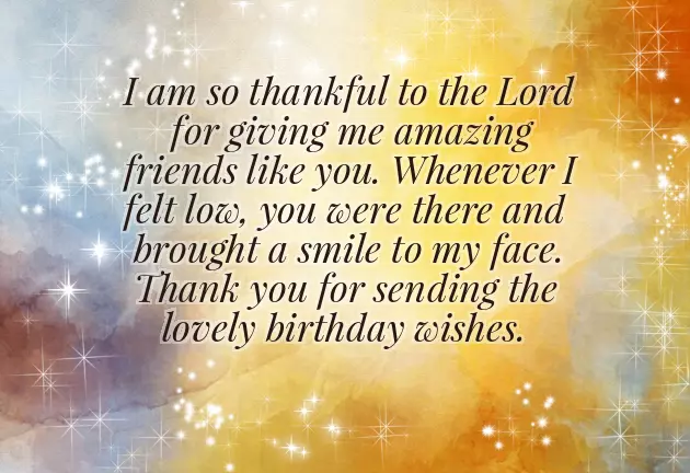 Thanks For Birthday Wishes To My Best Friend