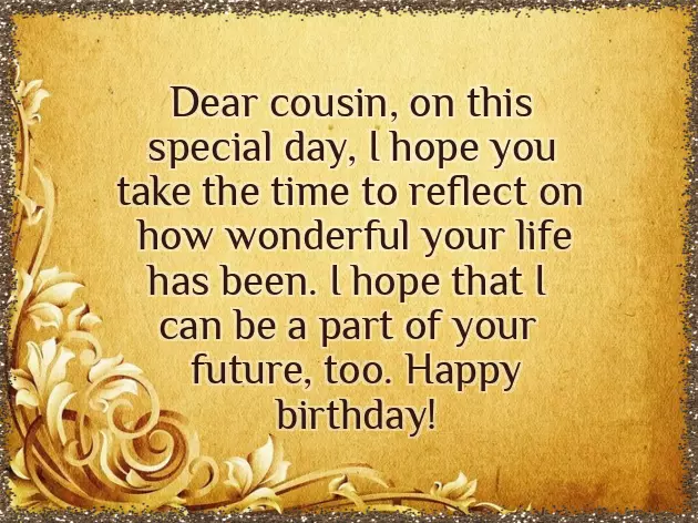 Happy Birthday To My Favorite Cousin Happy Birthday To My Favorite Cousin