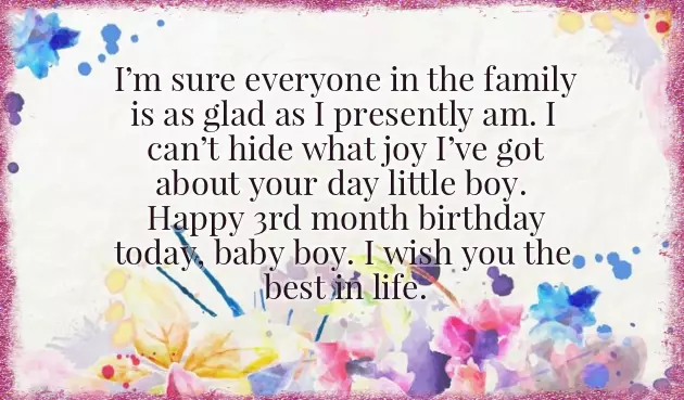 One Month Birthday Quotes