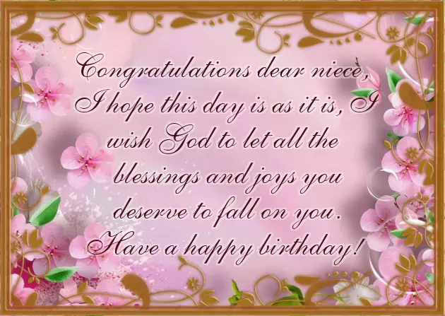 Happy Birthday To My Lovely Niece Quotes