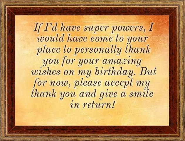 Facebook Birthday Wishes Thank You Facebook Birthday Wishes Thank You