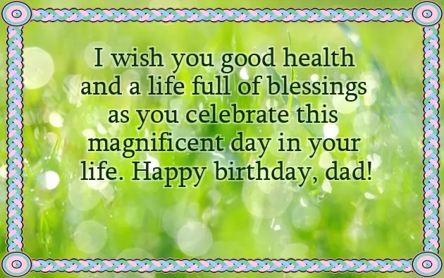 Happy Birthday Wishes Quotes For Father