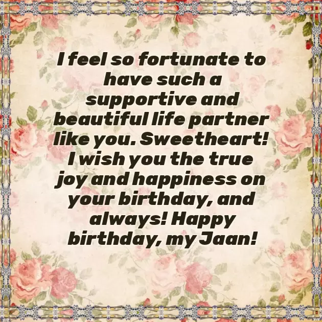 Birthday Wishes For Darling Wife