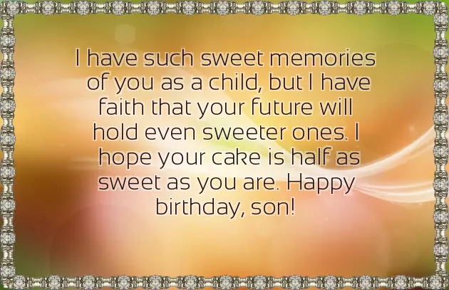 Happy Birthday My Son From Dad Happy Birthday My Son From Dad