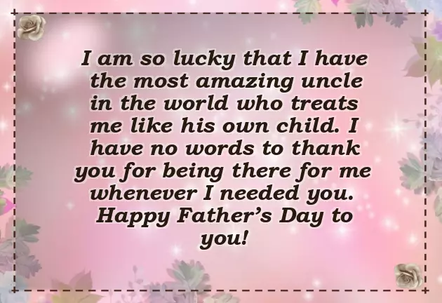 Happy Fathers Day Message To An Uncle Happy Fathers Day Message To An Uncle