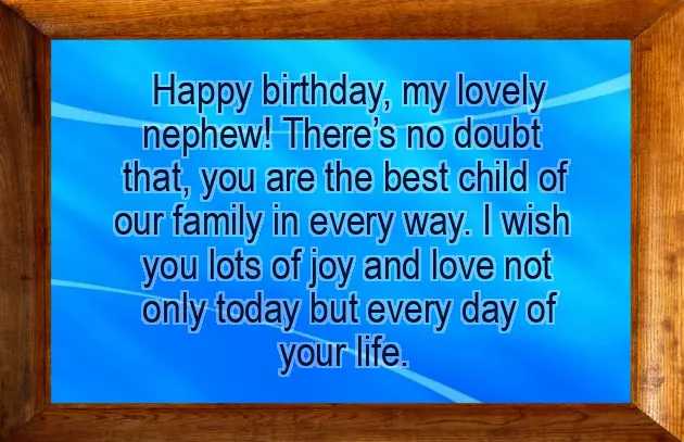 Birthday Wishes For Your Nephew Birthday Wishes For Your Nephew