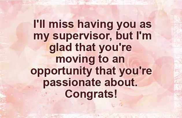 Congratulations You Are The Best