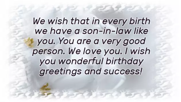 Birthday Greetings To My Son In Law Birthday Greetings To My Son In Law