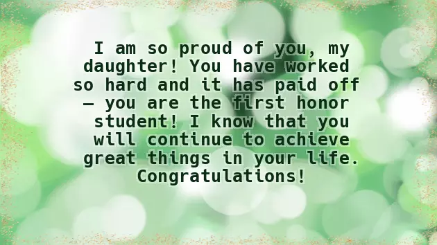 Congratulations On Outstanding Achievement In School Congratulations On Outstanding Achievement In School