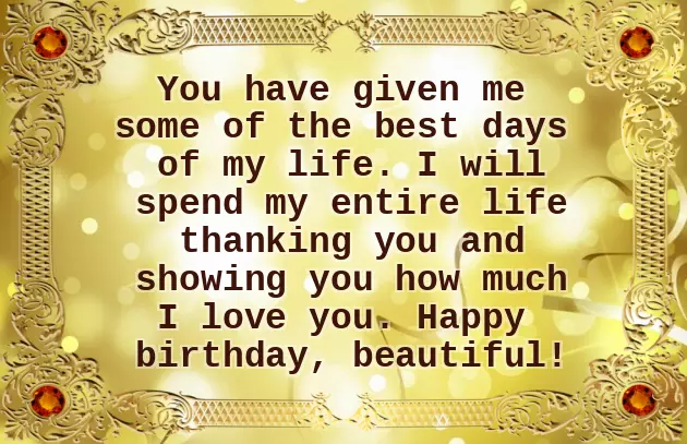 Birthday Wishes For My Girlfriend Birthday Wishes For My Girlfriend