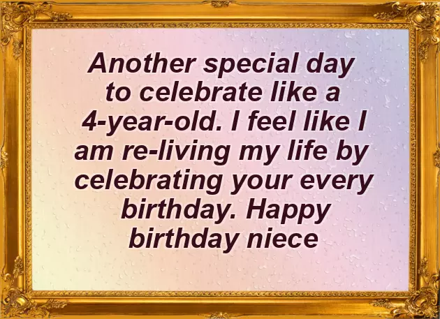 Birthday Wishes To A Dear Niece