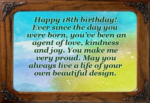 Birthday Wishes For Son On 18Th Birthday