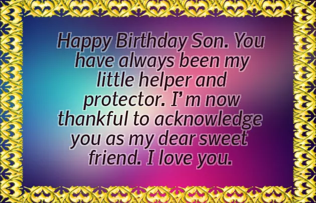 Birthday Wishes For A Son In Law