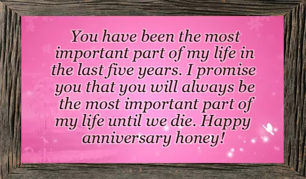 5 Year Anniversary Quotes For Husband 5 Year Anniversary Quotes For Husband