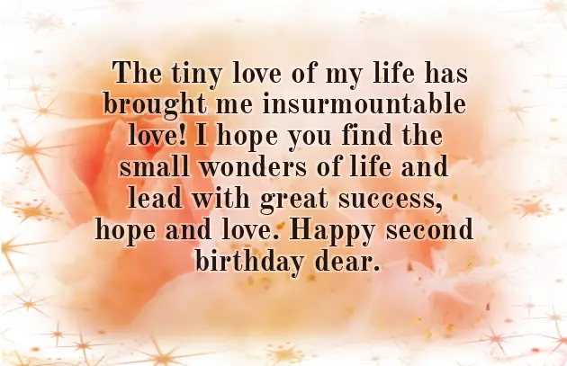 Birthday Wishes For 2 Years Baby Boy