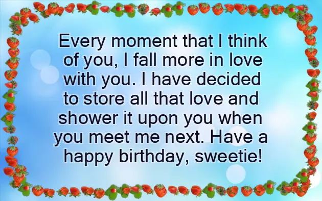 Happy Birthday Wishes For Long Distance Love Happy Birthday Wishes For Long Distance Love