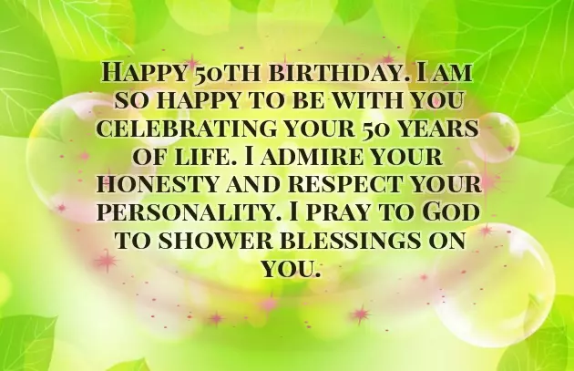 Congratulations On Your 50Th Birthday