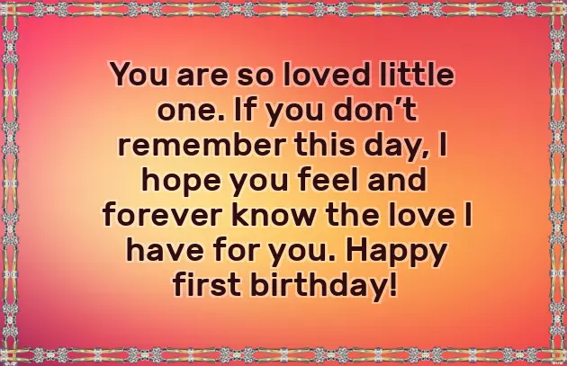 Birthday Wishes 1 Year Baby Girl Birthday Wishes 1 Year Baby Girl