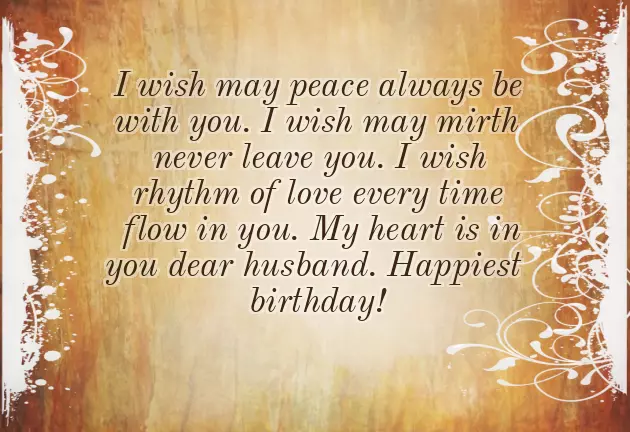Bday Wishes Quotes For Husband