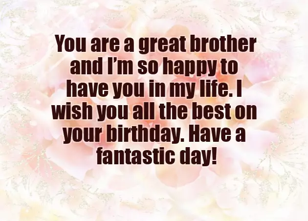 Happy Birthday Wishes For Brother From Bible Happy Birthday Wishes For Brother From Bible