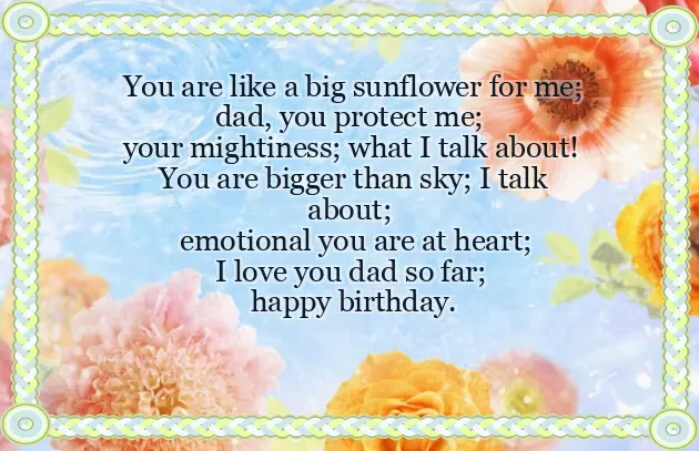 Birthday Quotes For Papa From Daughter