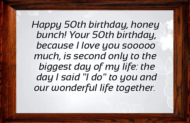 Funny Birthday Wishes 50Th