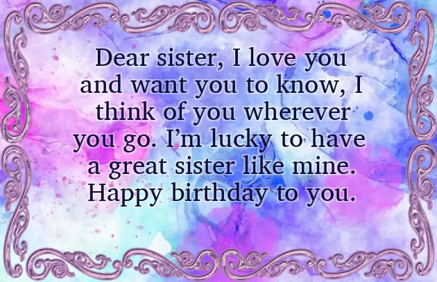 Best Wishes For Elder Sister Birthday