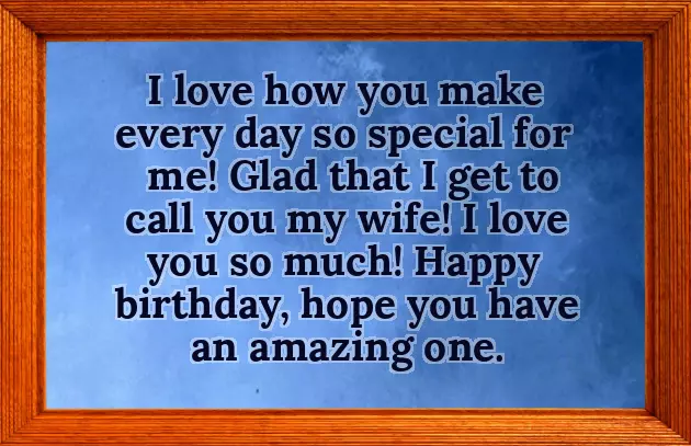 Happy Birthday My Dear Lovely Wife