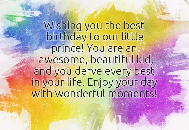 Happy One Year Birthday