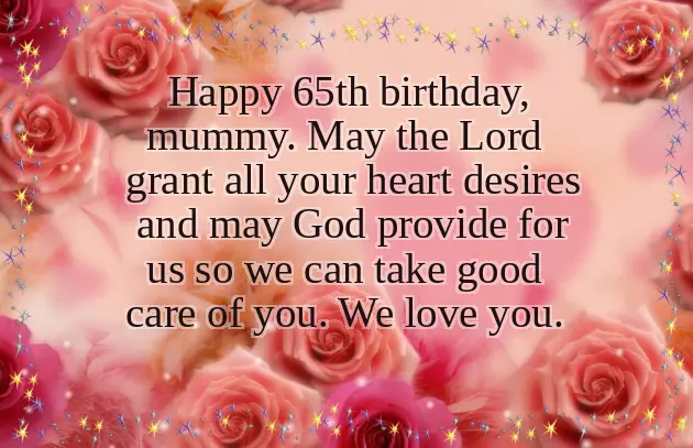 Birthday Wishes 65 Year Old Man Birthday Wishes 65 Year Old Man