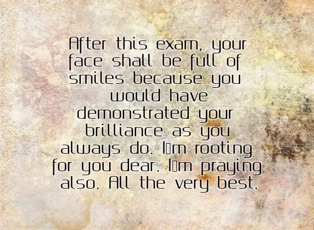 Good Luck Text For Exam Good Luck Text For Exam