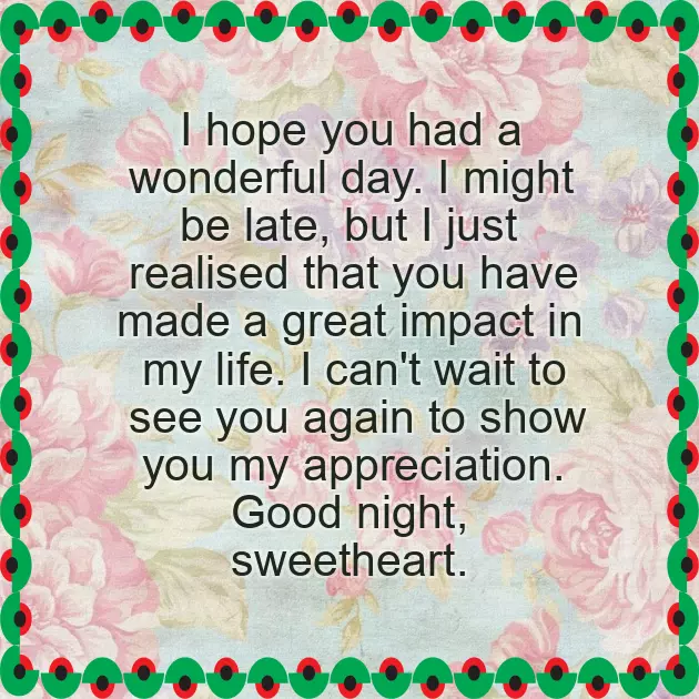 Good Night My Lovely Girl Good Night My Lovely Girl