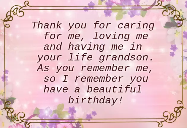 Happy Birthday My Dear Grandson Happy Birthday My Dear Grandson