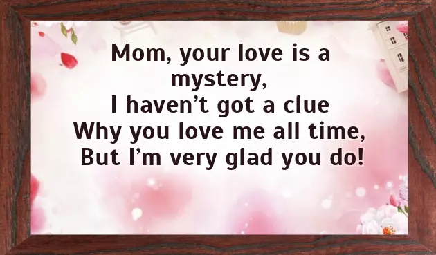 Poems For Mom From Son Poems For Mom From Son