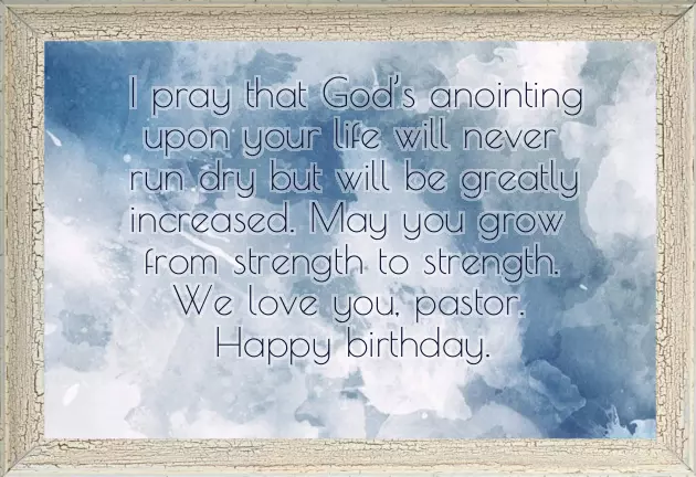 Happy Birthday To My Pastor Happy Birthday To My Pastor