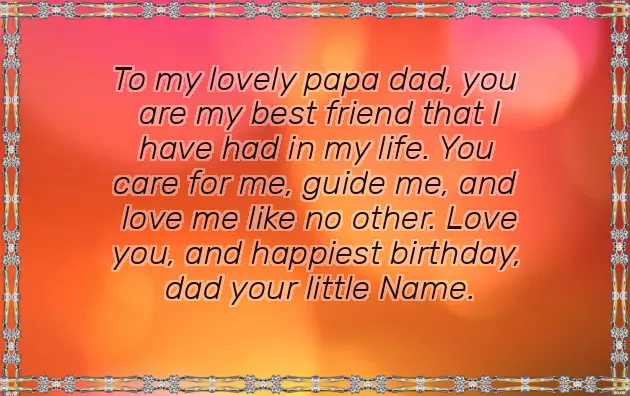Happy Birthday To Father To Be