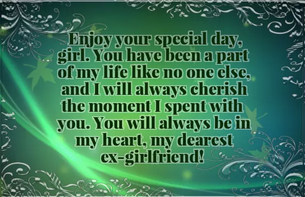 Happy Birthday Letter To Ex Girlfriend Happy Birthday Letter To Ex Girlfriend